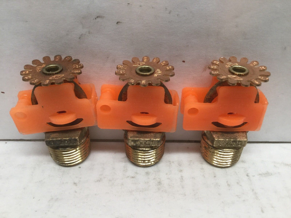 TYCO TY323 Pendant Fire Sprinkler Head 155F K=5.6 (Lot of 3)