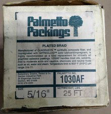 PALMETTO PACKINGS 1030AF PACKING BRAID SEAL 5/16" Approx. 14FT F126