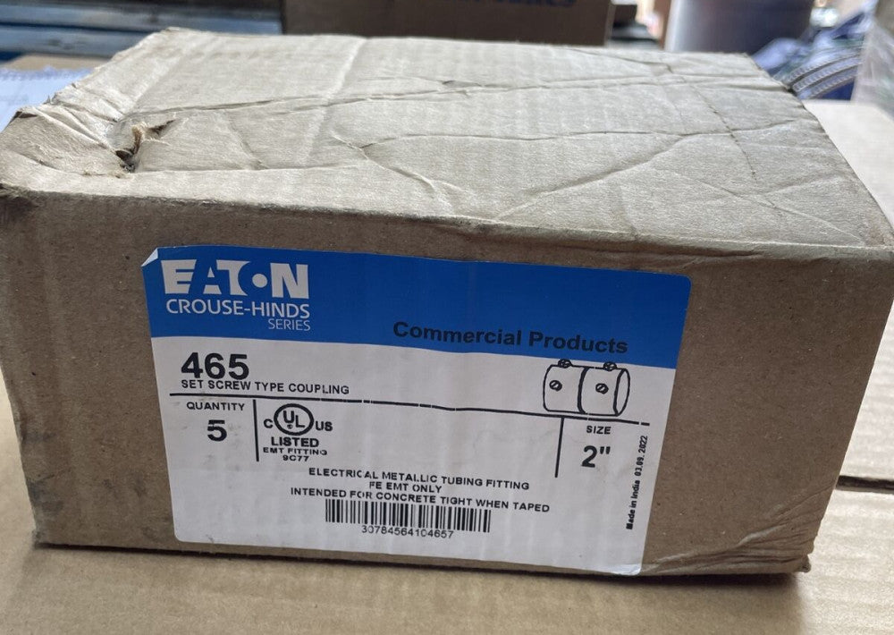 1 BOX OF 5 EATON CORPORATION 465 / 465 (NEW IN BOX)