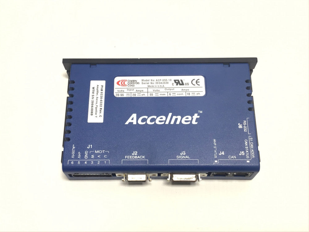 COPLEY CONTROLS CORP ACP-055-18 ACCELNET SERVO DRIVE