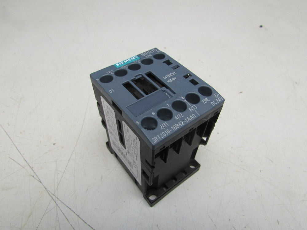 SIEMENS SIRIUS 3RT2016-1BB42-1AA0  CONTACTOR DC24V 20A EXCELLENT TAKEOUT M/OFFER