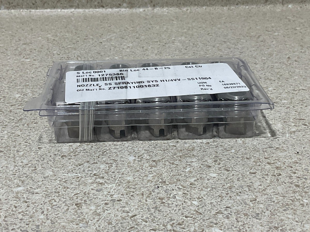 Spraying Systems H 1/4 VV-SS11004 Nozzle NEW (Lot of 20)