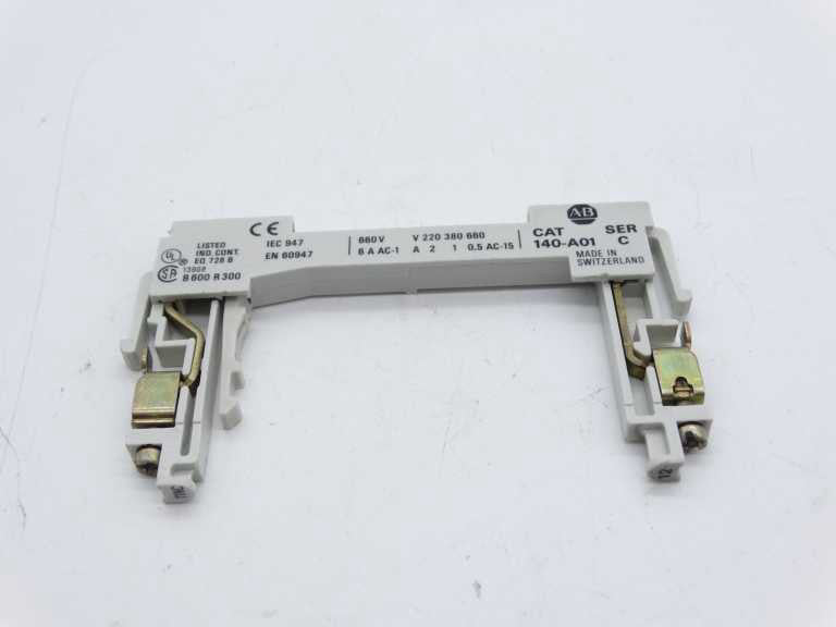 ALLEN BRADLEY 140-A01 SERIES C CONTACT BLOCK