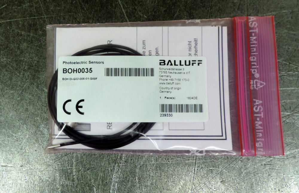 Balluff BOH0035 Photoelectric Sensor  Optical Sensor Head