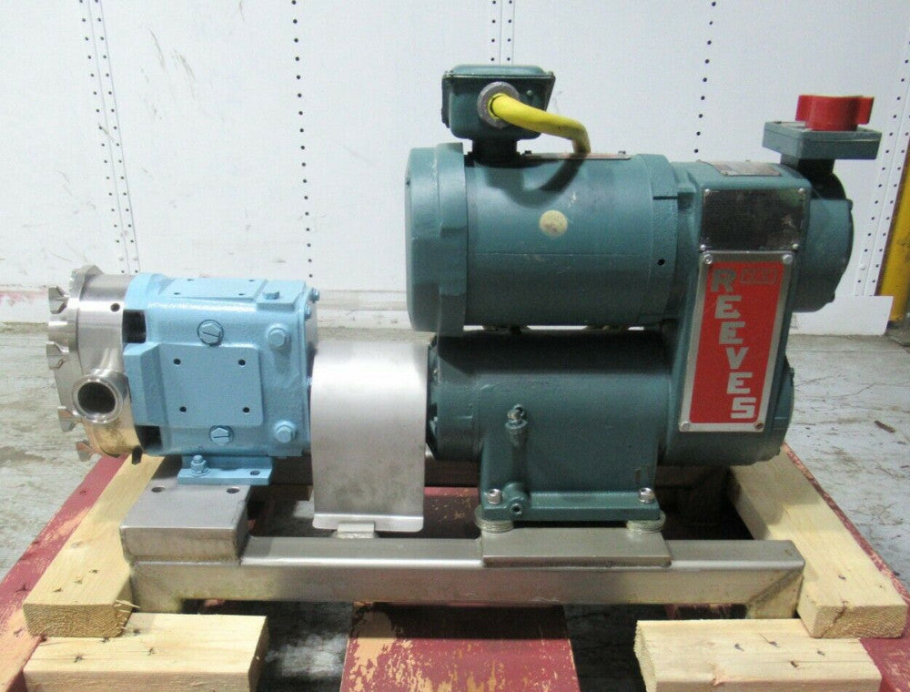 WAUKESHA  015 ROTARY POSITIVE DISPLACEMENT PUMP 