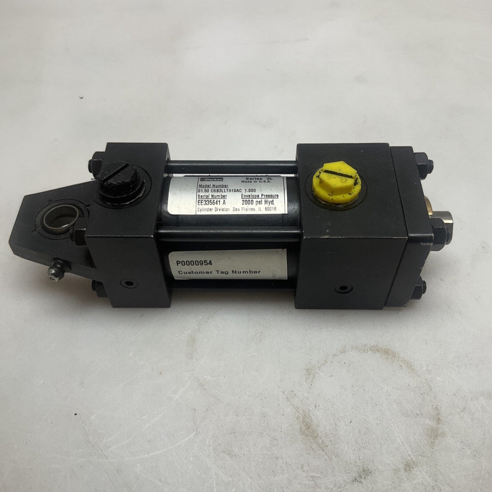 Parker 1.50 1.000 CSB3LLTS19A Hydraulic Cylinder 1.50” Bore L 1” Stroke 2000 psi