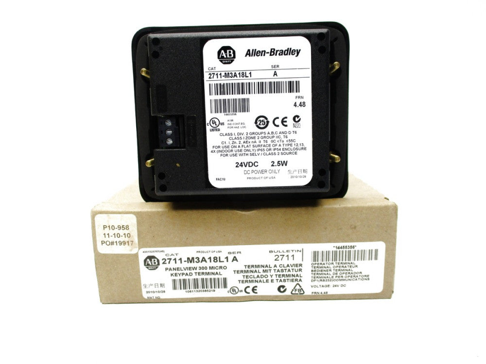 ALLEN BRADLEY 2711-M3A18L1 SER. A NSMP