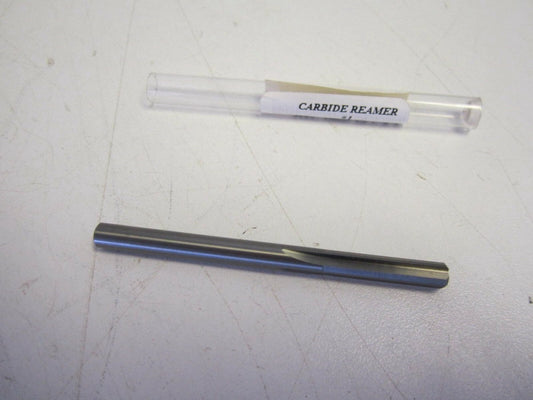 (11270228) .2280" Straight Shank Carbide Straight Flute RH Chucking Reamer