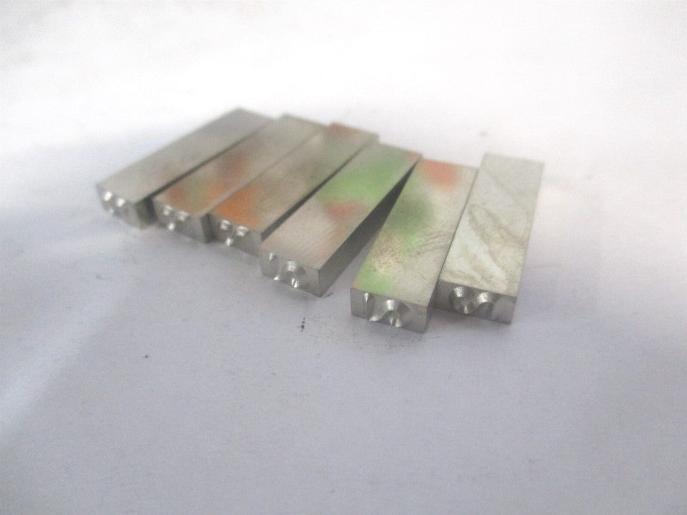 Pryor (TI030 2) Number 2 Individual Hardened Steel Type - Lot of 6