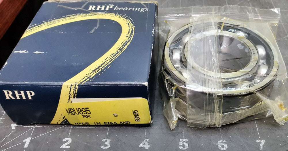(2) 6208 RHP 6208 Single Row Deep Groove Radial Ball Bearing, 2 PER BOX [OF34]