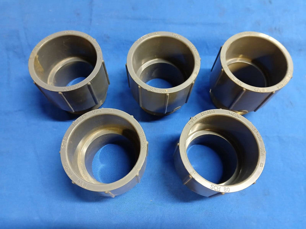 GF PVCI D2464 2 PIPE MALE ADAPTER (LOT OF 5)