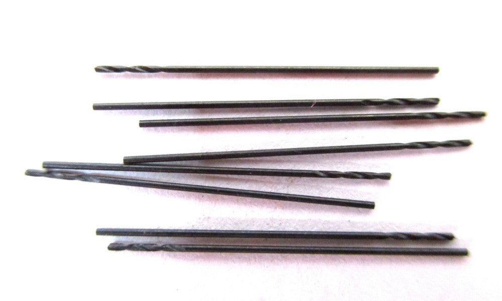 MADE IN USA 1/64" x 3/16" x 3/4" 135° RH HSS Split Point Jobber Drill - Lot of 8