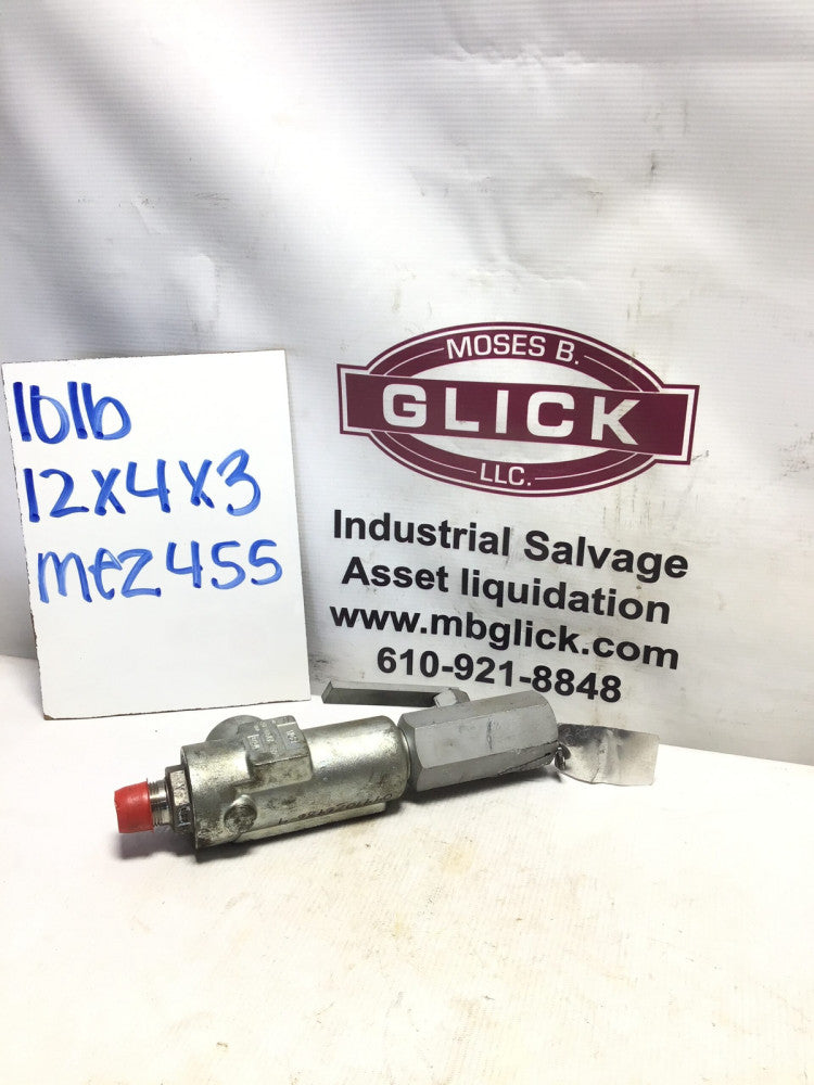 Crosby 951101MFD 3/4x1in Steel Relief Valve