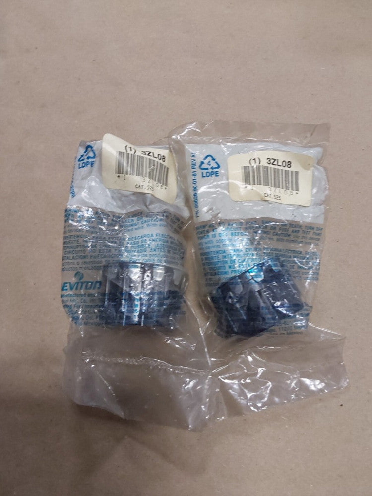 Leviton 3ZL08 Lamp Holder Cat. 523 660W 600V, Lot Of 2