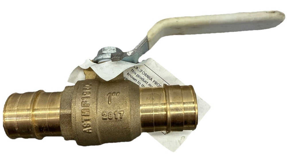 ProFlo 1 In Brass Full Port Ball Valve 