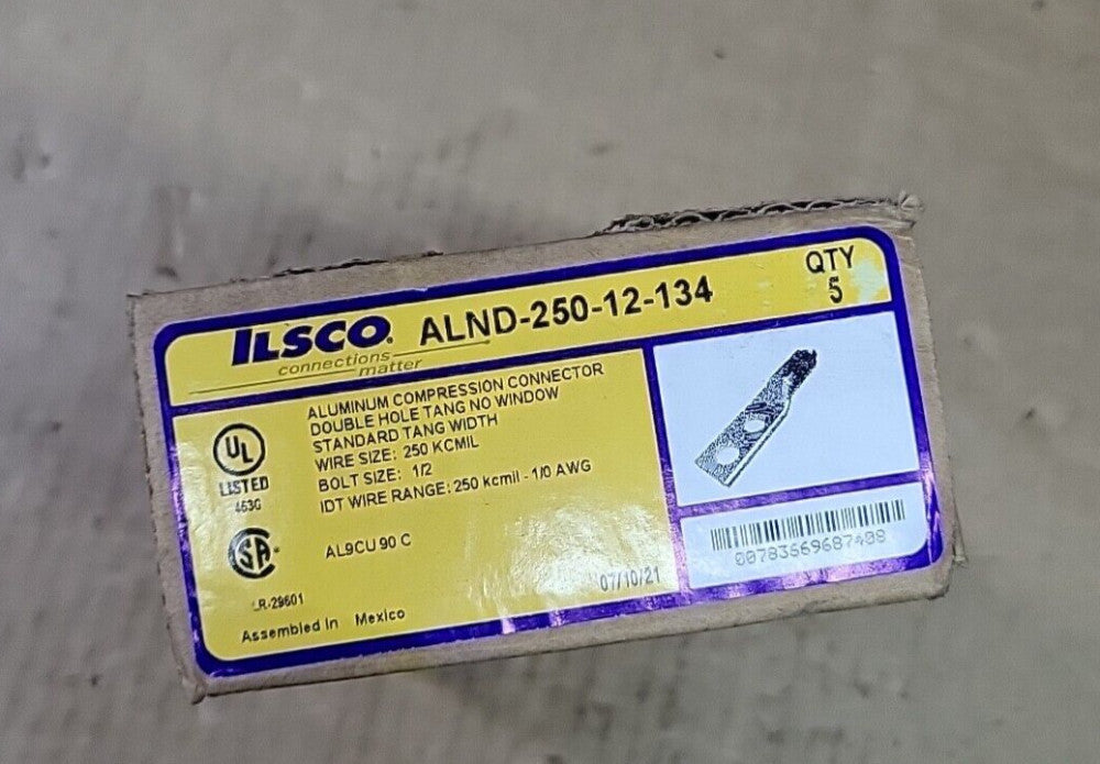 ILSCO ALND-250-12-134 Surecrimp Aluminum Compression Lug