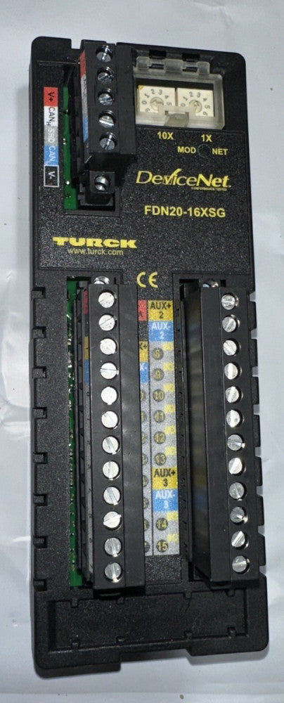 Turck FDN20-16XSG Compact I/O station for DeviceNet, F/W Version 4.003