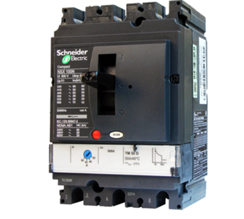NEW Schneider LV429670 Molded Case Circuit Breakers type LV4 3P, 3PH, 100A, 690V