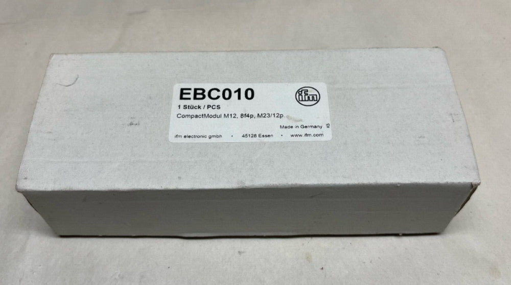 ifm EBC010 Splitter Box 45128 Essen CompactModul M12, 8f4p, M23/12p (WI)