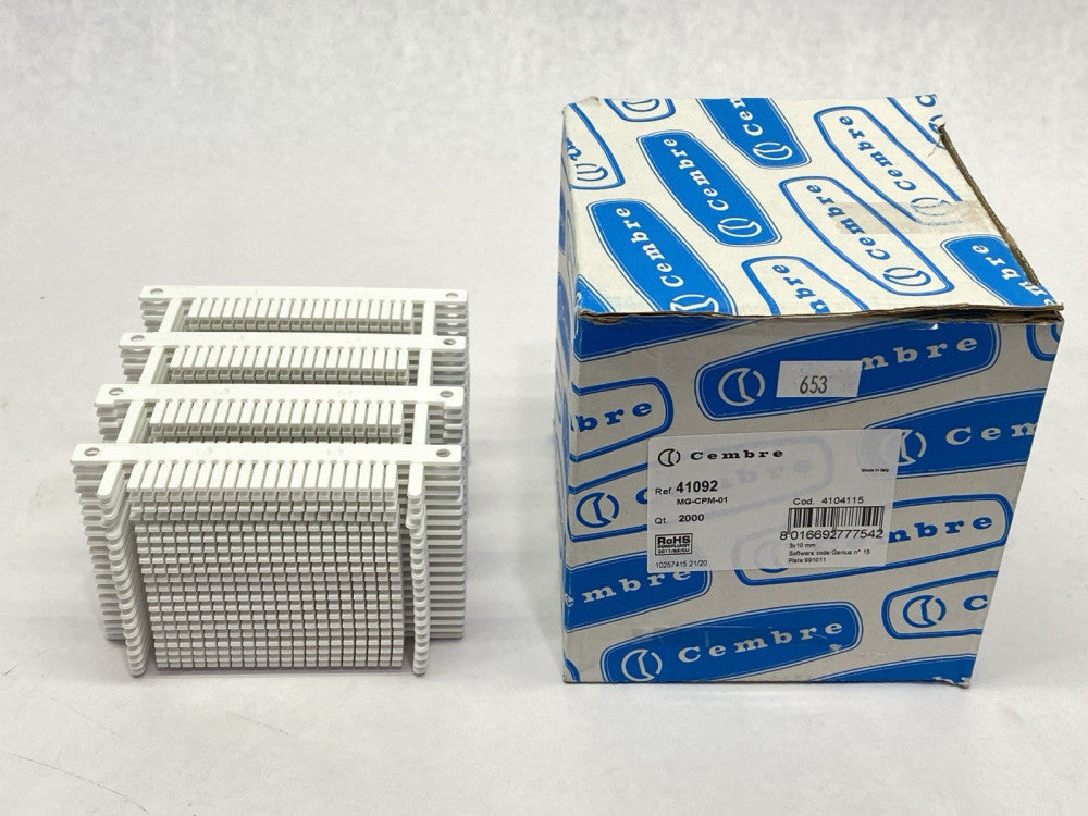 Cembre 41092 Terminal Marker Tag MG-CPM-01 QTY OF 1600