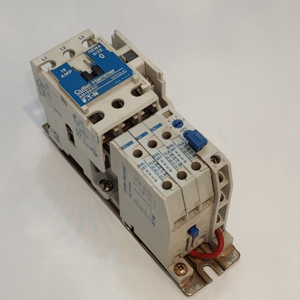 Cutler Hammer AN16BN0  Size 0 , Series A1 , 18 Amp With Aux Contact and Heaters