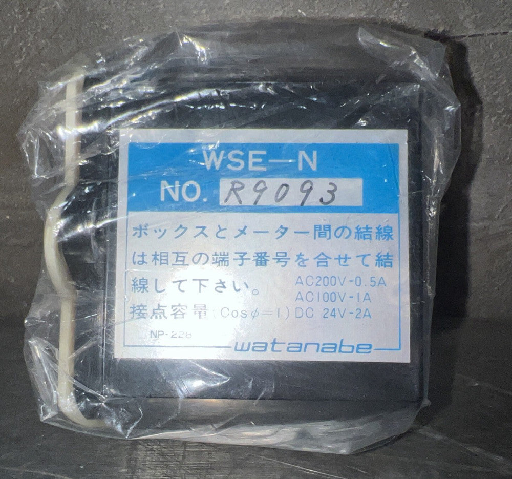 NOS Surplus Watanabe WSE-N No.R9093 COIL RECTIFIER UNIT