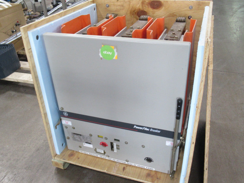 GE VB1 4.16-350-3 Power/Vac Breaker 4.76KV, 1200A, 60Hz