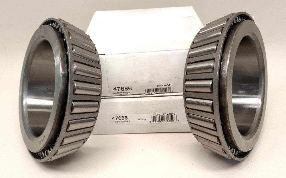 Bearing 47686 Tapered Roller Bearing Cone PT47686 3.2500" Bore (Pack Of 2)