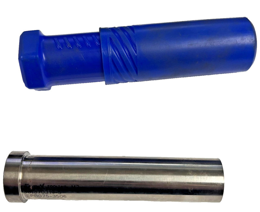 IMPAX TOOLING M2 SOLID MOLD DIE & PUNCH IEPB075-3506 HEAD DIAMETER 7/8"