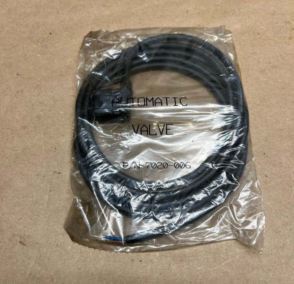 Automatic Valve P/N 7020-006 Connector Cable