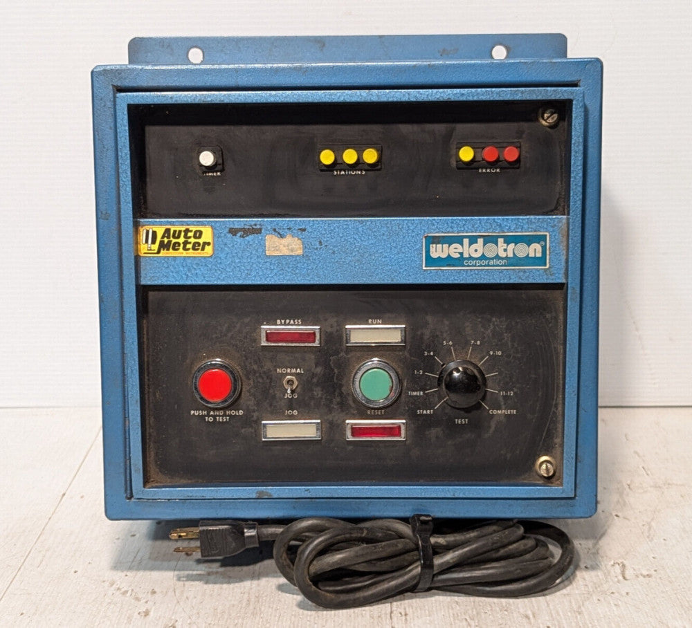Weldotron Corporation 8110, 1 phase, 60 cycle, 115 V, Made in USA