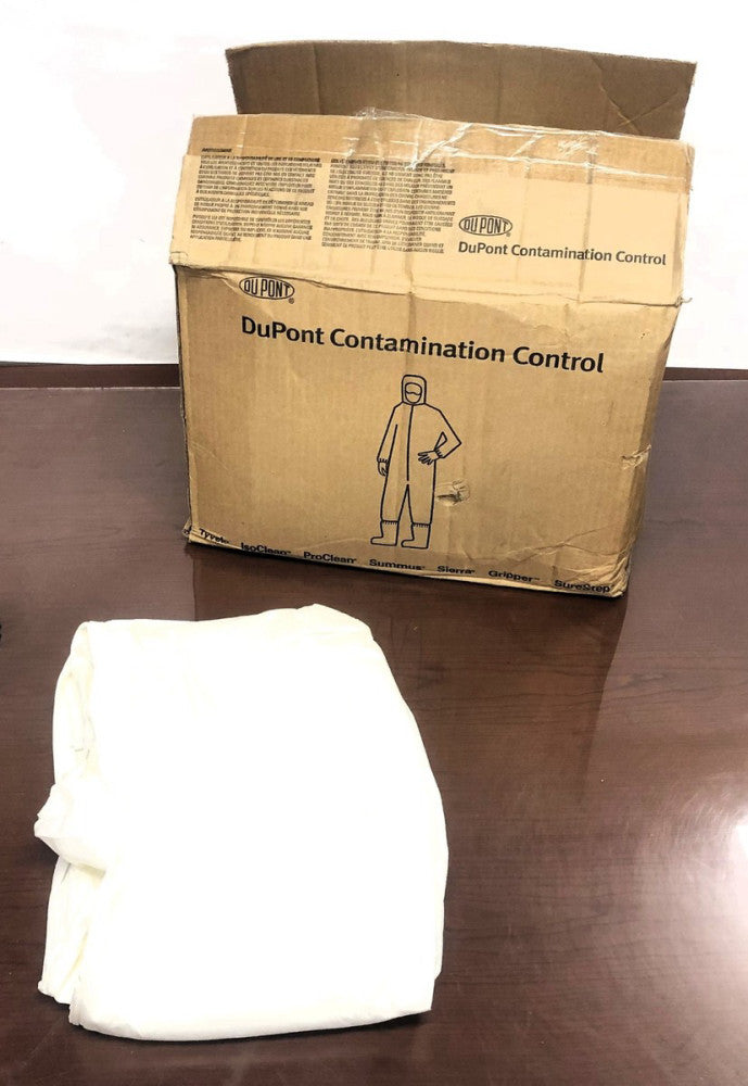 DuPont Suprel LS Hooded Coverall SR180SWH2X Case of 25 NOS