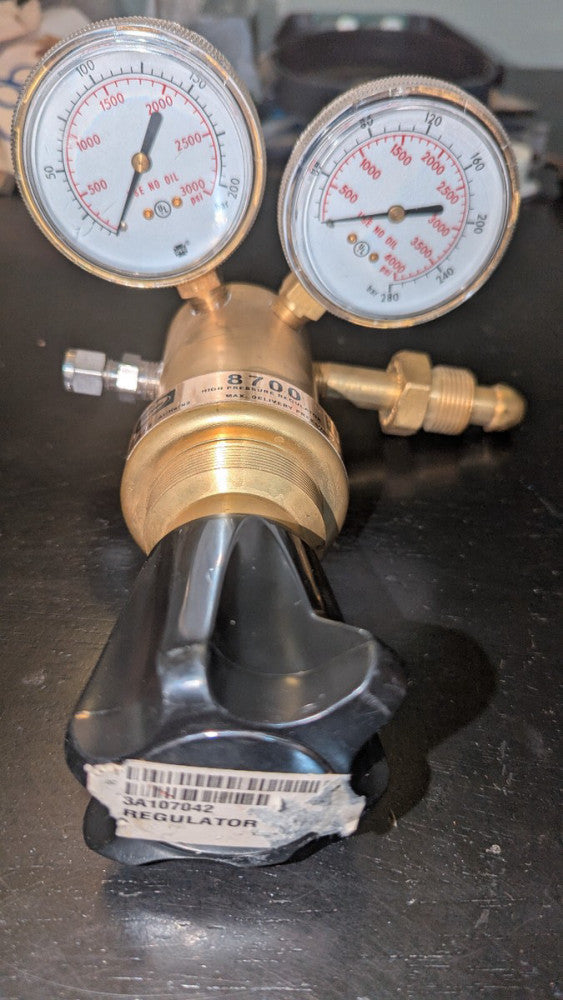 Harris High Pressure Regulator 8700 Argon Helium Nitrogen