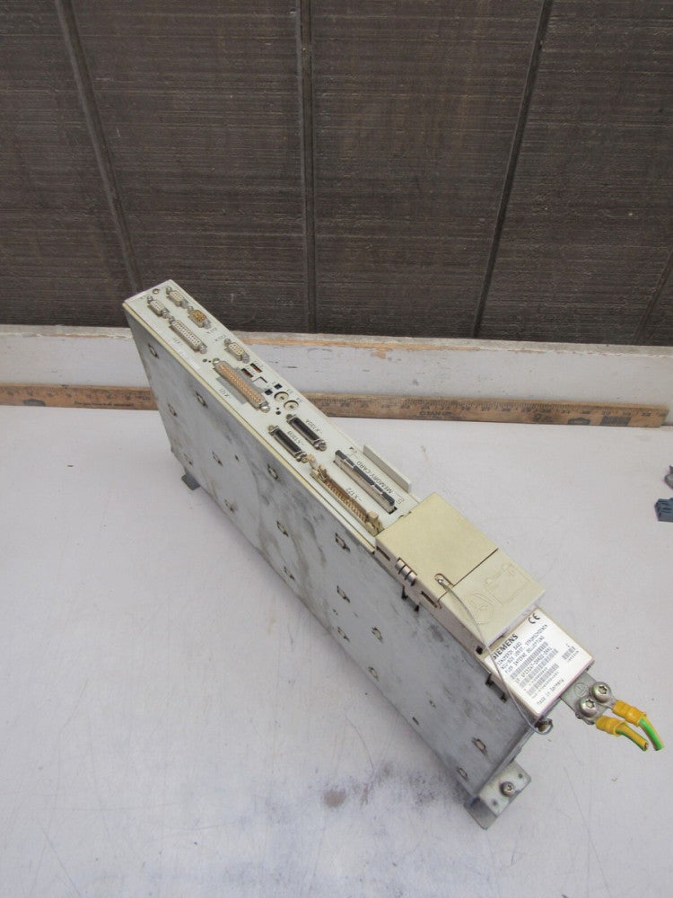 SIEMENS 6FC5357-0BA21-1AE0 SERVO CARD WITH NCU BOX 6FC5247-0AA00-0AA1 XLNT USED