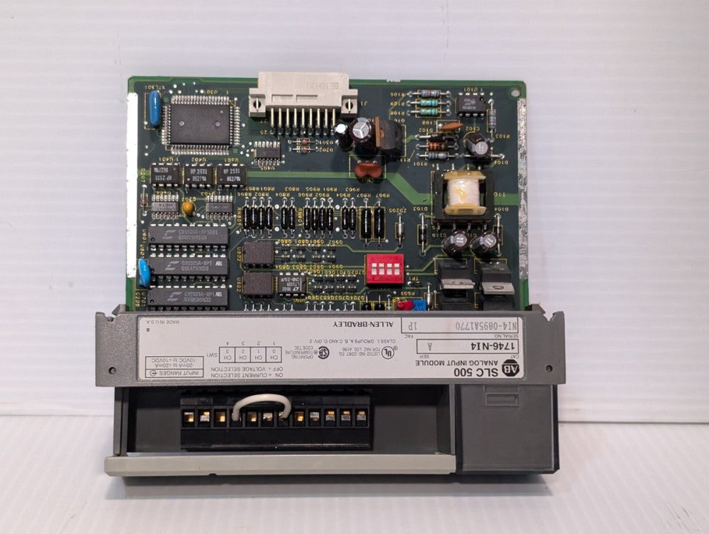 Allen Bradley SLC 500 1746-NI4 Analog Input Module 1746-N14