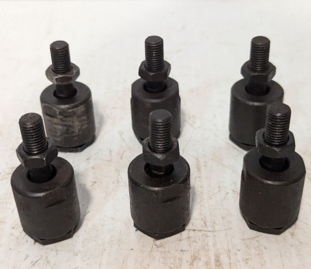 Lot of 6 PHD 312 Self-Aligning Pneumatic Rod Couplers, Made in USA