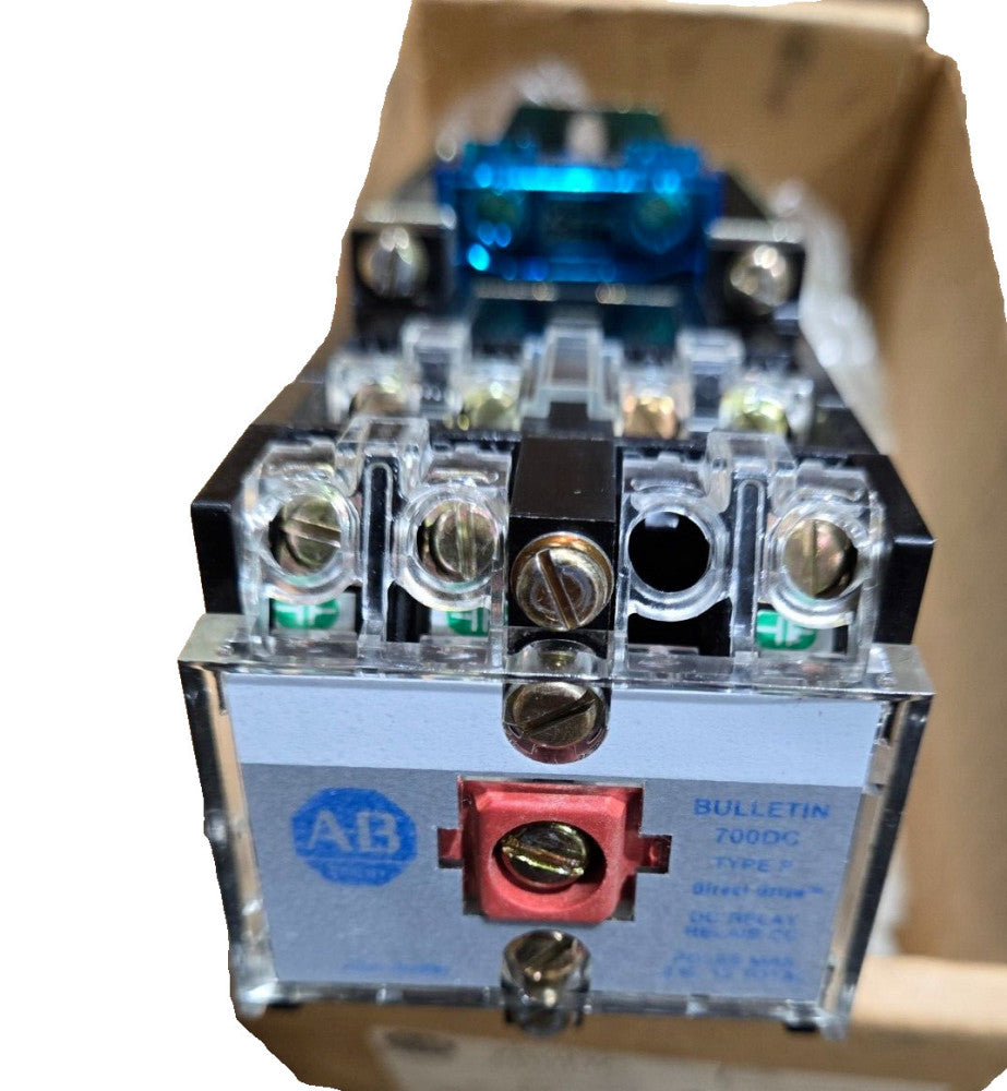 ALLEN BRADLEY 700DC-P700Z24 CONTROL RELAY 24V DC Ser D New NOS