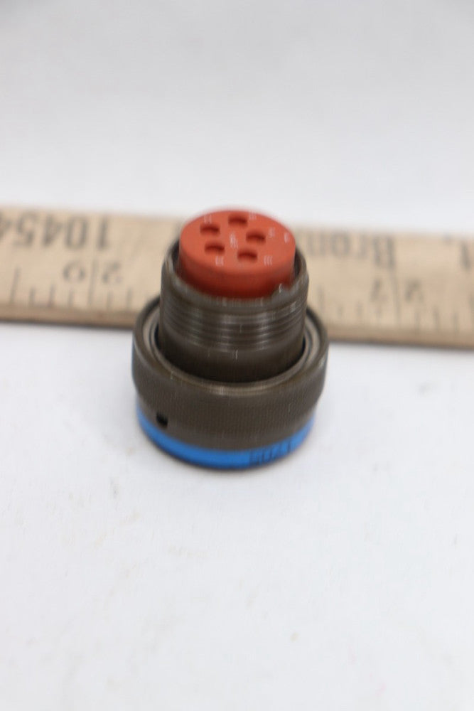 Amphenol Circular MIL Spec Connector Straight Plug Pin MB 5C 5#16