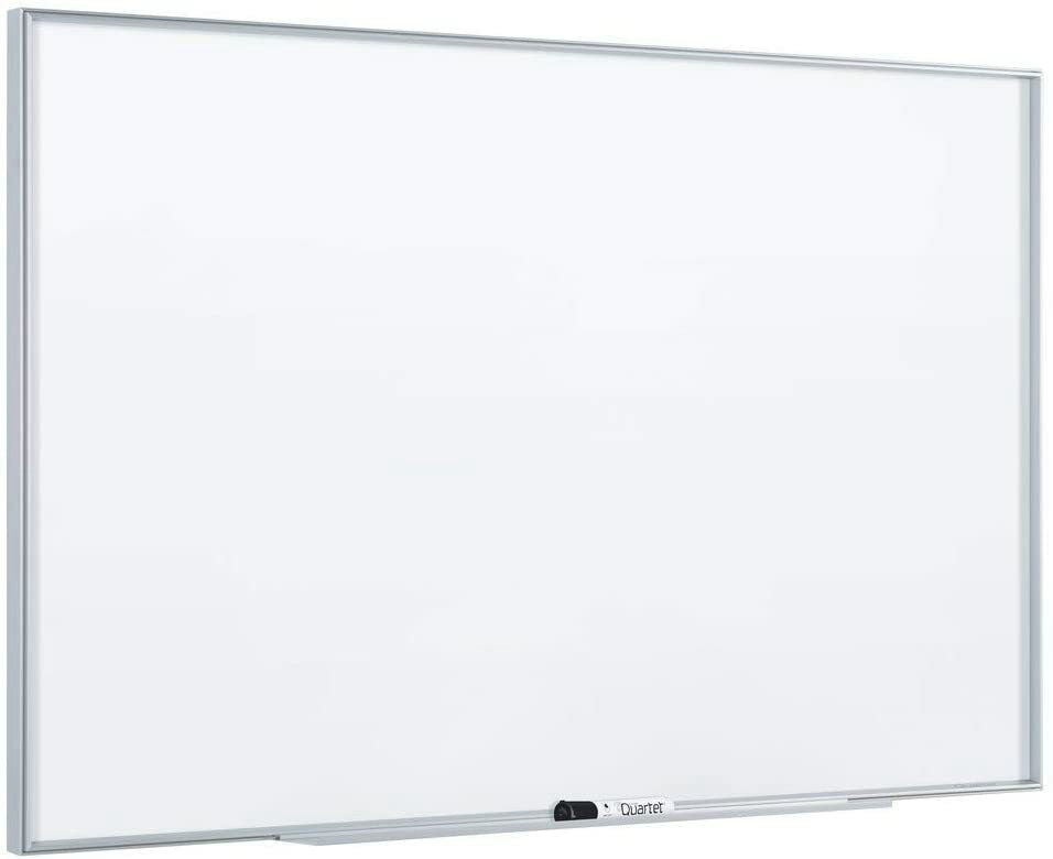 NEW Quartet Whiteboard Magnetic 3-by-2-Feet Silver Aluminum Frame NA3624F