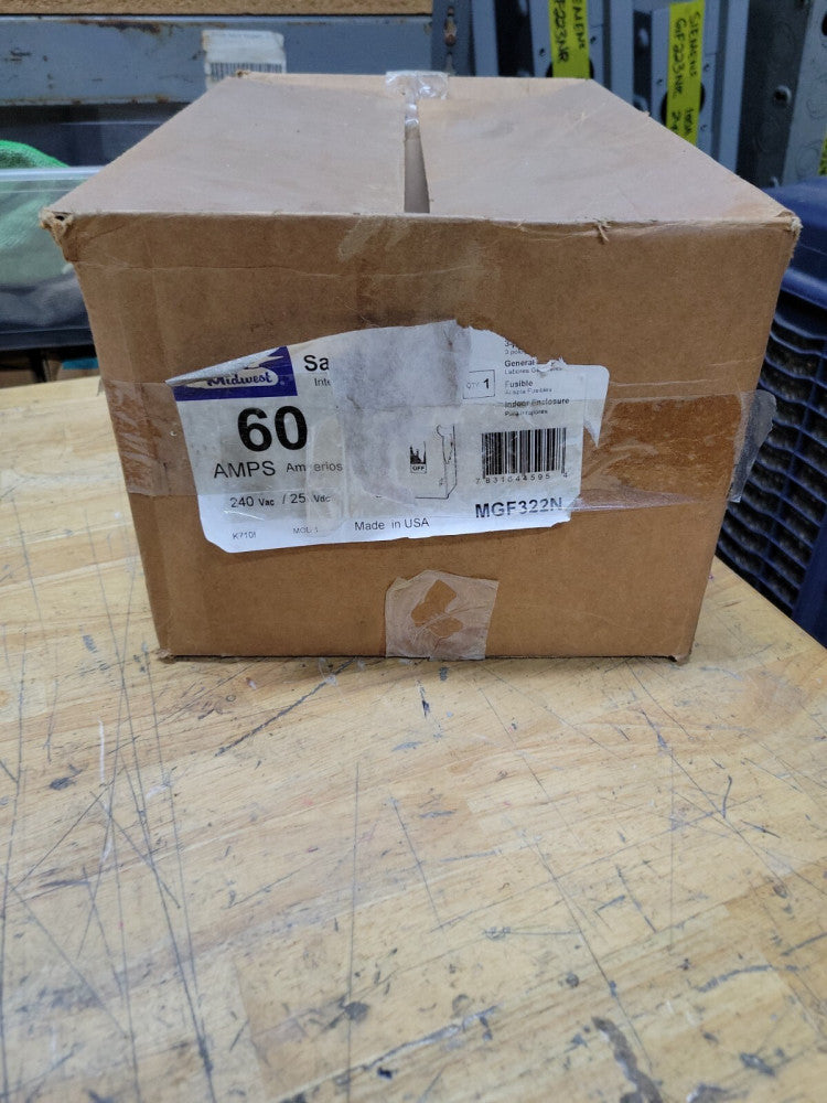 Midwest Safety Switch MGF322N 60A GD DISC 3P (NEW)