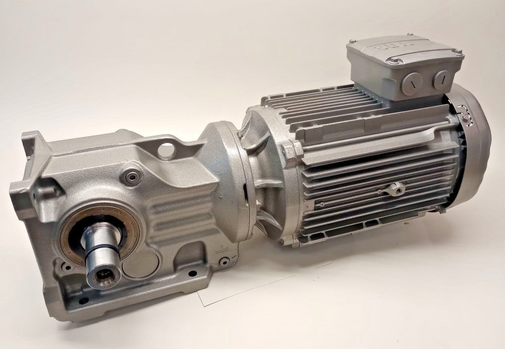 SEW EuroDrive K47-DRN100LM4/DH-12.19 Motor Gear 3hp 3ph 230/460V Ratio 12.19:1