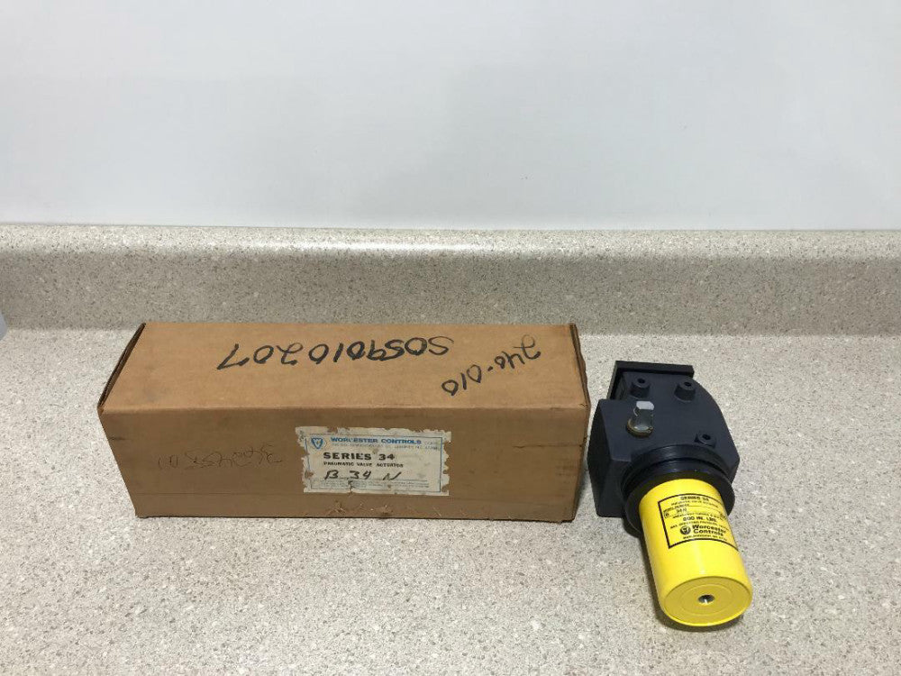 Worcestor Pneumatic Valve Actuator B 34N R4 800LBS NEW