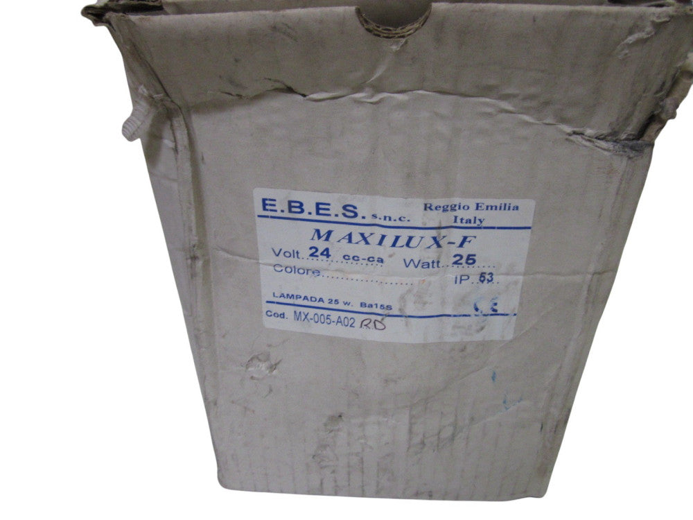 E.B.E.S REGGIO MAXILUX-F 24V 25W RED UNMP