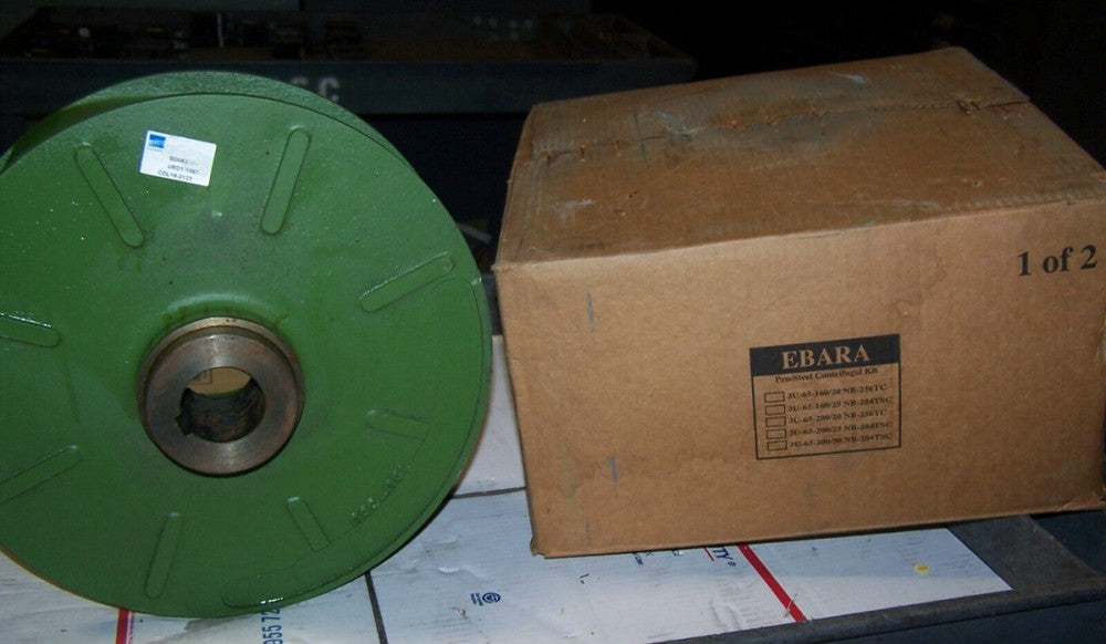 NEW EBARA IMPELLER 14" DIAMETER 2" SHAFT 6-1/2" SUCTION END  CDL16-2123