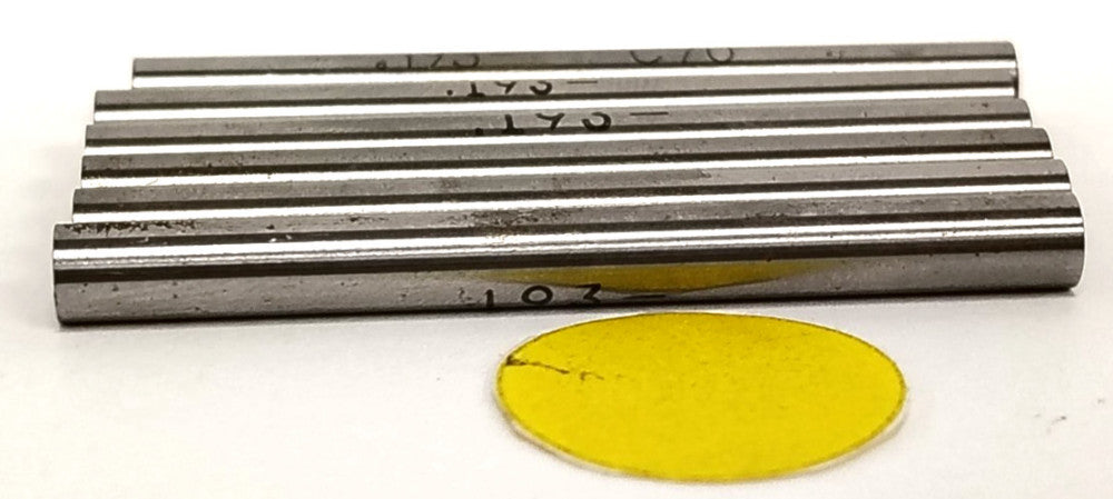 MEYER GAGE PIN .193- STEEL 2" OAL ****LOT OF 6****