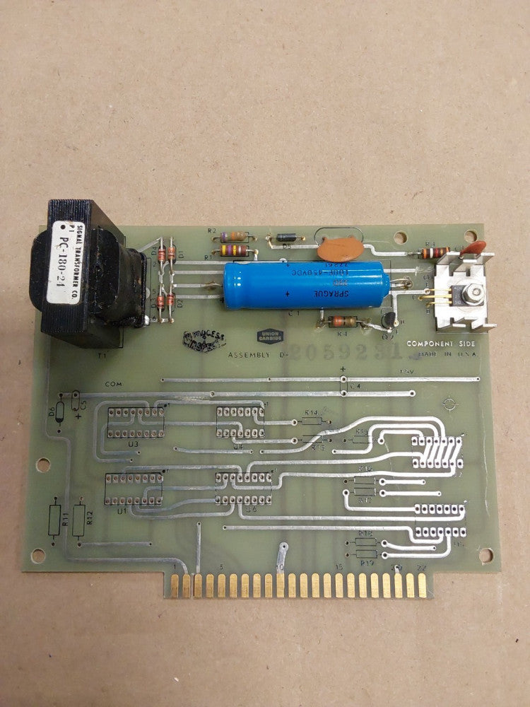UNION CARBIDE 2059231 PC BOARD PC-180- 24 BRD. A-2078430