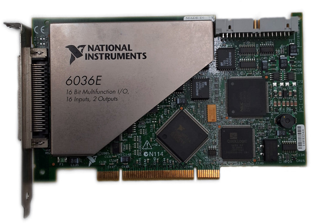 NI PCI-6036E 16-Bit Multifunction I/O DAQ Card 
