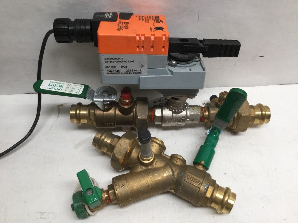 Belimo LRX24-3 Actuator W/ Nexus O2Y075-PM1P02B- - - - -K Valve Coil Pak
