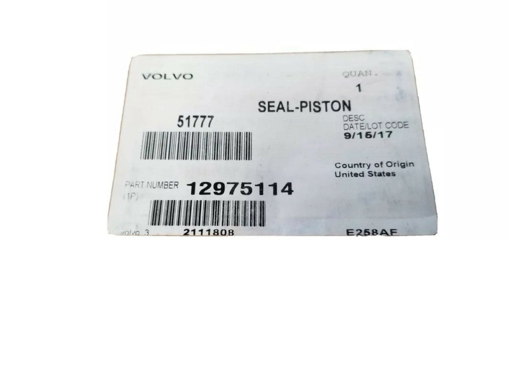 Genuine Volvo Part 12975114 Seal Fits Volvo L330D L330C L330E NEW