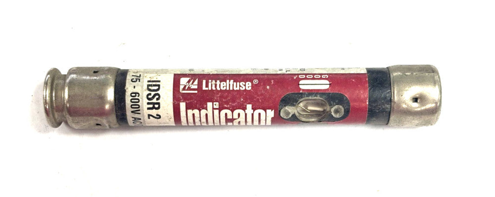 LITTLEFUSE IDSR-2 FUSE, 2 AMP, 75-600 VAC